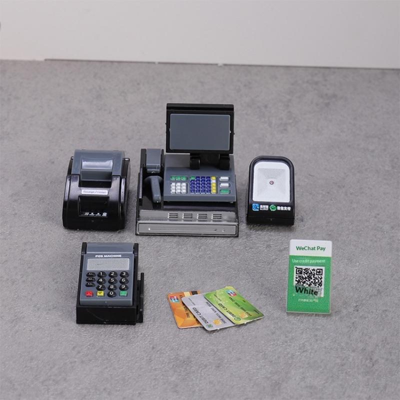Toy Cash Register - Комплект мини-кассового аппарата и POS-терминала для