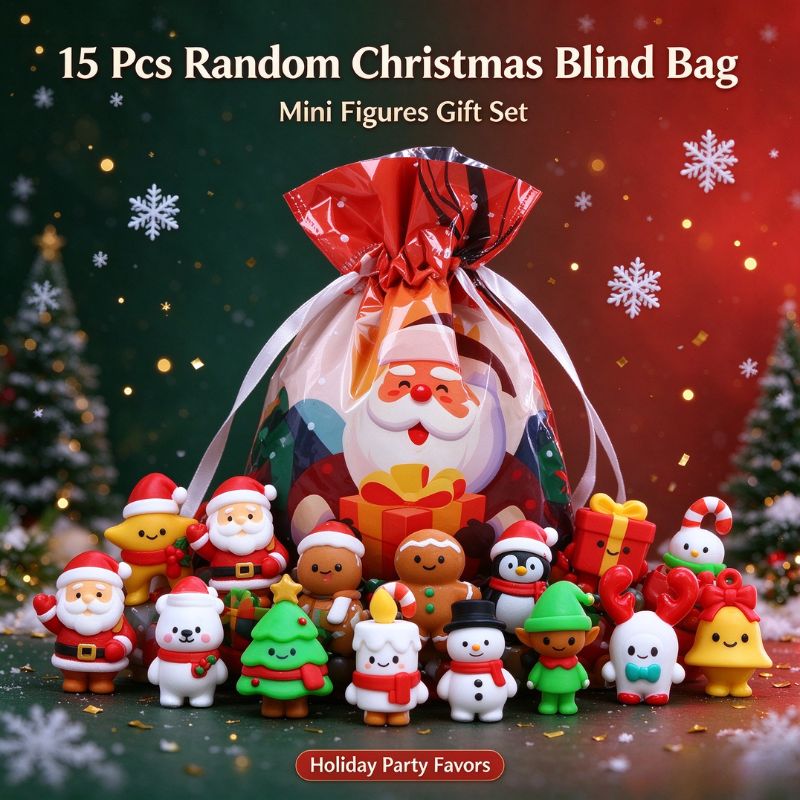 Набор мини-фигурок на Рождеств – обзор и цена Kids Toys Xmas